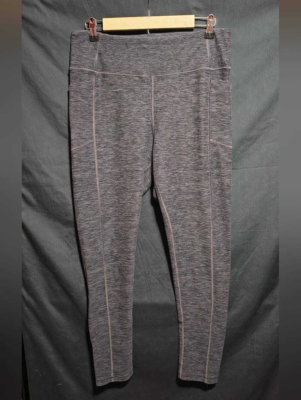 Victoria's Secret Gray Heather High-Rise Leggings
